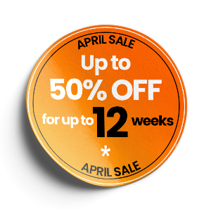 January Sale Sticker