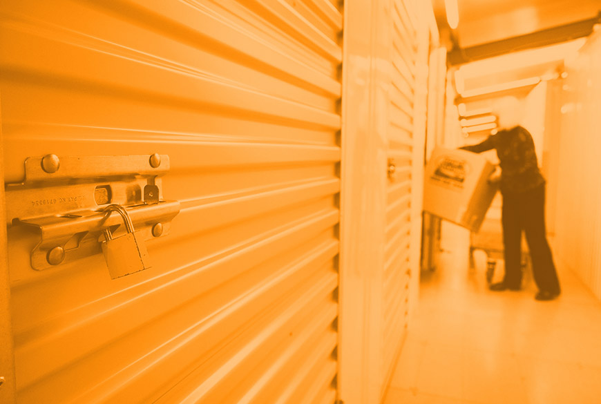 What do I have to do once I have my self storage unit?